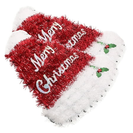 NUOLUX 2pcs Fringed Christmas Santa Hat Decorative Pendants Shopwindow Hanging Ornaments Home Decor
NUOLUX 2pcs Fringed Christmas Santa Hat Decorative Pendants Shopwindow Hanging Ornaments Home Decor