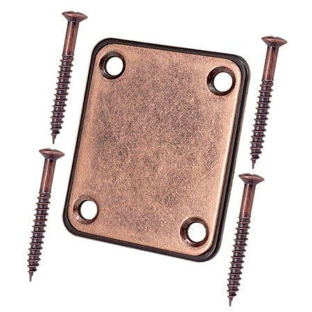 WELPET 4-Hole Bending Electric Guitar Neck Connecting Plate for ST Handle Strength Plate with 4 Screws
WELPET 4-Hole Bending Electric Guitar Neck Connecting Plate for ST Handle Strength Plate with 4 Screws