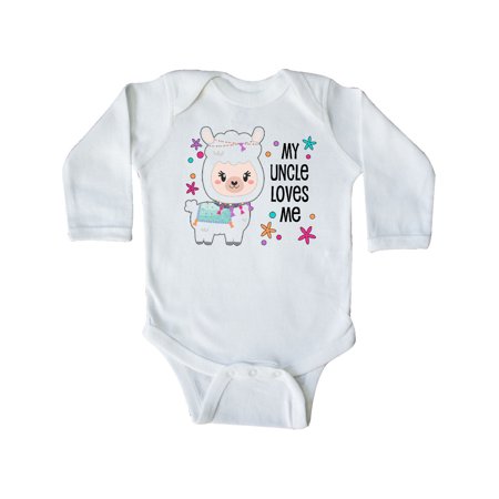 Inktastic My Uncle Loves Me- cute and happy llama Gift Baby Boy or Baby Girl Long Sleeve Bodysuit
Inktastic My Uncle Loves Me- cute and happy llama Gift Baby Boy or Baby Girl Long Sleeve Bodysuit