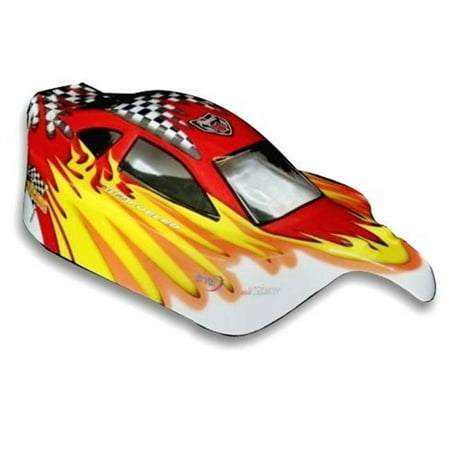 Redcat Racing 10704. 10 Buggy Body Red and Yellow