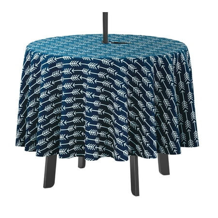 Vargottam Indoor/OutdoorRoundTablecloth 58 InchTablecloth with Umbrella Hole & Zip- Waterproof TableCloth TableCovers for Backyard Table -Navy Blue
Vargottam Indoor/OutdoorRoundTablecloth 58 InchTablecloth with Umbrella Hole & Zip- Waterproof TableCloth TableCovers for Backyard Table -Navy Blue