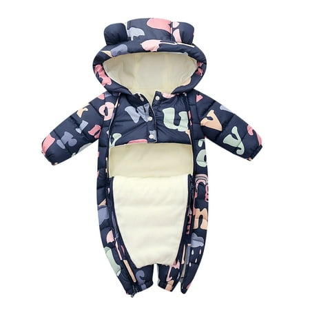 Baby Boys Girls Cute Cartoon Hooded Snow Wear Jumpsuit Outwear Snowsuit Padded Jacket Warm Romper Coat
Baby Boys Girls Cute Cartoon Hooded Snow Wear Jumpsuit Outwear Snowsuit Padded Jacket Warm Romper Coat