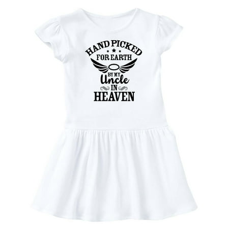 Inktastic Handpicked for Earth By My Uncle in Heaven with Angel Wings Gift Baby Girl Dress
Inktastic Handpicked for Earth By My Uncle in Heaven with Angel Wings Gift Baby Girl Dress