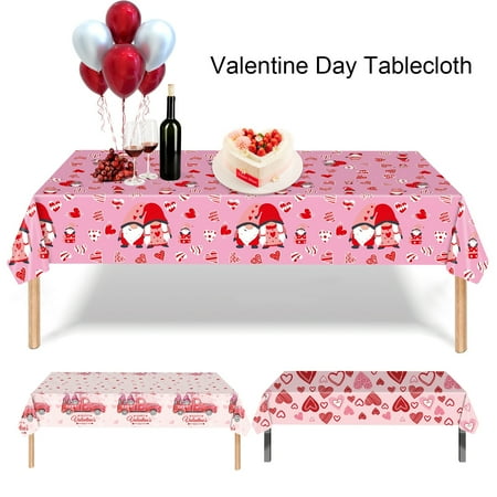 Romantic Gnome Heart Pattern Valentine s Day Tablecloth Enhance Your Dining Table with Love for Festive Party Decor
Romantic Gnome Heart Pattern Valentine s Day Tablecloth Enhance Your Dining Table with Love for Festive Party Decor