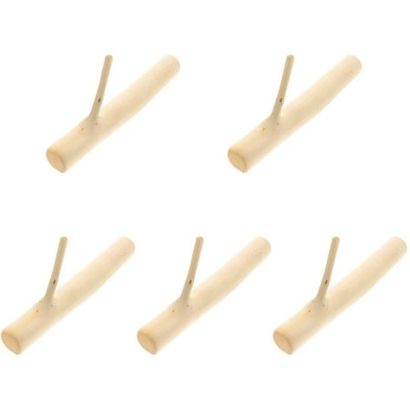TOYMYTOY 5pcs Vintage Wood Hook Self Adhesive Wall Hook Wall Mount Hook Decorative Hook
TOYMYTOY 5pcs Vintage Wood Hook Self Adhesive Wall Hook Wall Mount Hook Decorative Hook