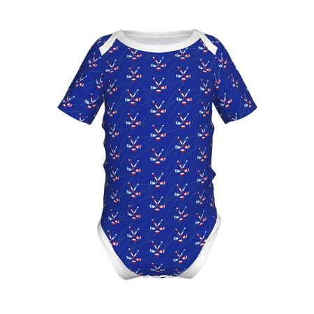Junzan Hockey Print Short-Sleeve Baby Climbing Clothes Bodysuits for Infant One-Piece for Baby Boys & Girls Baby Clothes Baby Romper with Snap Closure-6 Months
Junzan Hockey Print Short-Sleeve Baby Climbing Clothes Bodysuits for Infant One-Piece for Baby Boys & Girls Baby Clothes Baby Romper with Snap Closure-6 Months