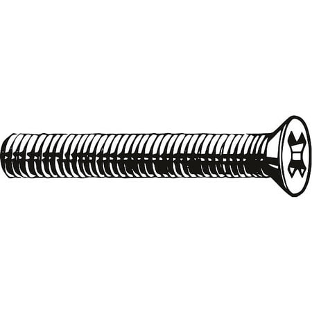 Machine Screw #4 18-8SS 1 L PK100