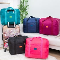 Foldable Duffel Bag Travel Luggage Bag Large-capacity Clothes Storage Organizer Carry-On Handbag Suitcase