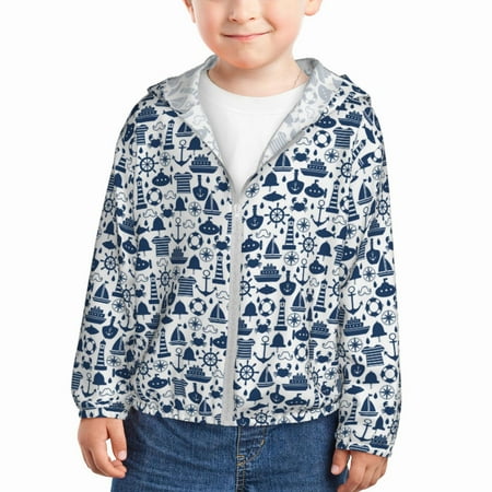 Lukts Seaside Primary Color Print Children s Long-Sleeved Sun Protection Clothing Hooded Sweatshirts for Boys and Girls Outdoor Sports-5 Years 
Lukts Seaside Primary Color Print Children s Long-Sleeved Sun Protection Clothing Hooded Sweatshirts for Boys and Girls Outdoor Sports-5 Years