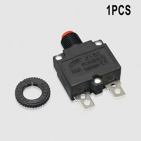Thermal Switch Overcurrent Protector Overload Protector Button 5A/10A/15A/20A