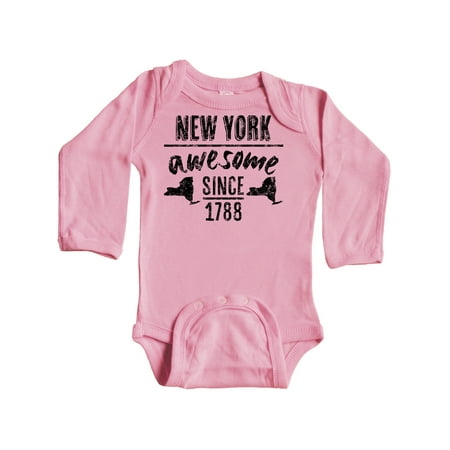 Inktastic New York Awesome Since 1788 Gift Baby Boy or Baby Girl Long Sleeve Bodysuit
Inktastic New York Awesome Since 1788 Gift Baby Boy or Baby Girl Long Sleeve Bodysuit