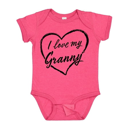 Inktastic I Love My Granny in Black Chalk Heart Gift Baby Boy or Baby Girl Bodysuit
Inktastic I Love My Granny in Black Chalk Heart Gift Baby Boy or Baby Girl Bodysuit