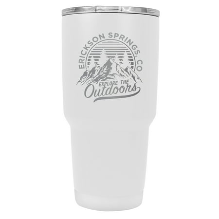 Erickson Springs Colorado Souvenir Laser Engraved 24 oz Insulated Stainless Steel Tumbler White White.
Erickson Springs Colorado Souvenir Laser Engraved 24 oz Insulated Stainless Steel Tumbler White White.