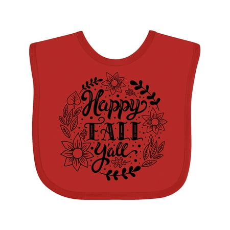 Inktastic Happy Fall Y all with Wreath Leaves and Laurels Gift Baby Boy or Baby Girl Bib
Inktastic Happy Fall Y all with Wreath Leaves and Laurels Gift Baby Boy or Baby Girl Bib