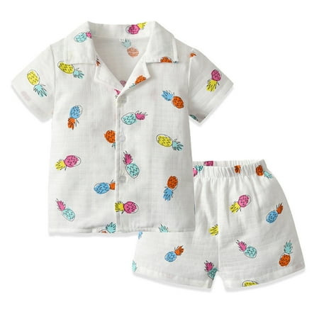 Kids Toddler Baby Girls Spring Summer Cartoon Printed Short Sleeve Sleepwear Baby Outfits Pajamas Clothes
Kids Toddler Baby Girls Spring Summer Cartoon Printed Short Sleeve Sleepwear Baby Outfits Pajamas Clothes