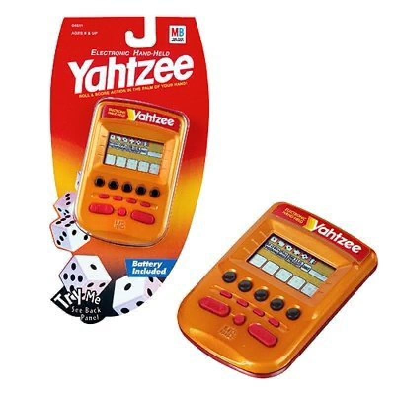 handheld yahtzee game walmart