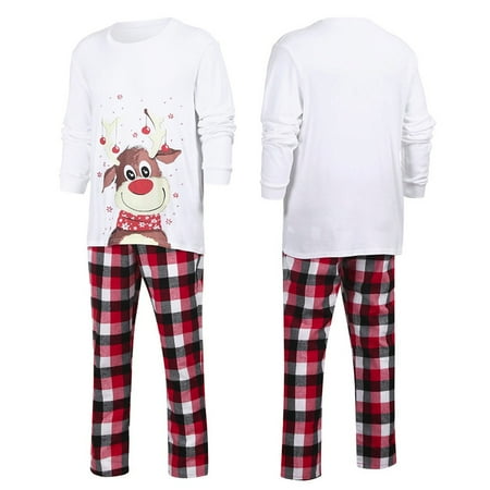 Holiday Christmas Family Pajamas Matching Set Fashion Cute Lattice Print Romper Xmas Pjs for Couples and Kids Baby Sleepwear,Family Parent-child Sleepwear(men)
Holiday Christmas Family Pajamas Matching Set Fashion Cute Lattice Print Romper Xmas Pjs for Couples and Kids Baby Sleepwear,Family Parent-child Sleepwear(men)