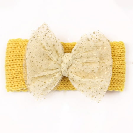 KEVCHE Baby Nylon Headbands Hairbands Hair Bow Elastics Hair Accessories for Baby Girls