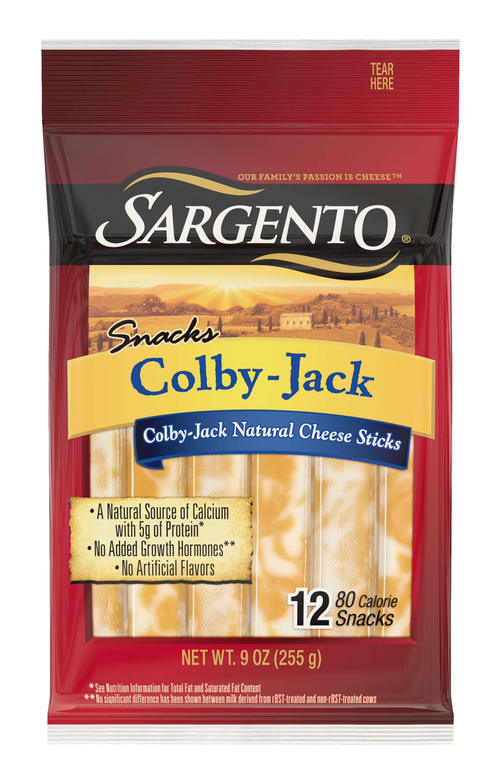 Sargento Colby Jack Natural Cheese Snack Sticks Count Walmart