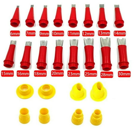 Stainless Steel Caulk Nozzle Applicators with Bases Caulk Finisher Sealant Tool
Stainless Steel Caulk Nozzle Applicators with Bases Caulk Finisher Sealant Tool