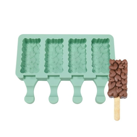 4 Cell Heart Popsicles Mold Non-stick Silicone Ice Cream Molds Homemade DIY Dessert Juice Ice-Pop Mould for Kids Kitchen Supplies
4 Cell Heart Popsicles Mold Non-stick Silicone Ice Cream Molds Homemade DIY Dessert Juice Ice-Pop Mould for Kids Kitchen Supplies