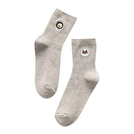 XINKAIRUN Socks Fashion Flanging Women Soft Bed Floor Embroidery Dog Sleeping Cotton Socks Gray (Buy 3 Get 2 Free)
XINKAIRUN Socks Fashion Flanging Women Soft Bed Floor Embroidery Dog Sleeping Cotton Socks Gray (Buy 3 Get 2 Free)