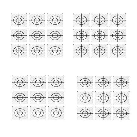 400Pcs Measurement Reflector Sheet Reflective Tape Station Survey 40X40mm