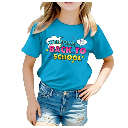 Kids School Season Back To School Season Printed Casual Short Sleeve Top T Shirt Long Sleeve Shirt 5 Girls Junior Girls Tops Baby Girls Tunic T Shirt skin Long Sleeve Shirt Baby Girl Top Tee Toddler
Kids School Season Back To School Season Printed Casual Short Sleeve Top T Shirt Long Sleeve Shirt 5 Girls Junior Girls Tops Baby Girls Tunic T Shirt skin Long Sleeve Shirt Baby Girl Top Tee Toddler