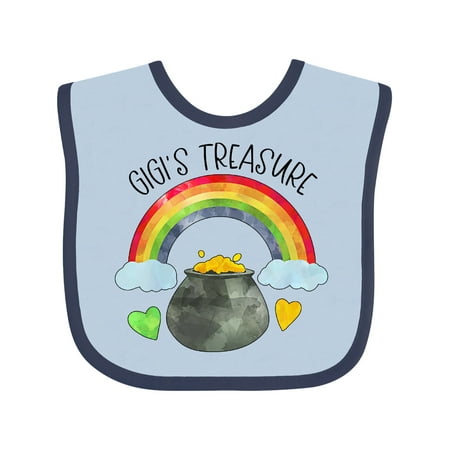 Inktastic Gigi s Treasure St. Patrick s Day Rainbow and Gold Gift Baby Boy or Baby Girl Bib
Inktastic Gigi s Treasure St. Patrick s Day Rainbow and Gold Gift Baby Boy or Baby Girl Bib