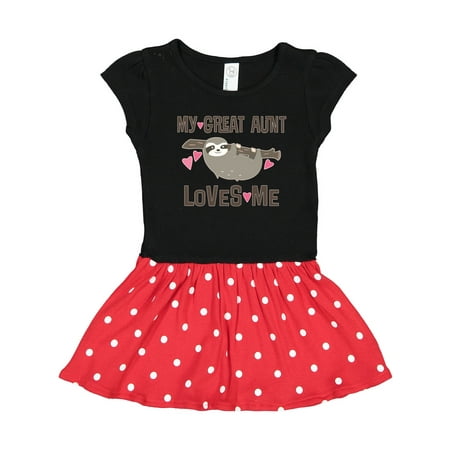 Inktastic My Great Aunt Loves Me Sloth Gift Toddler Girl Dress
Inktastic My Great Aunt Loves Me Sloth Gift Toddler Girl Dress