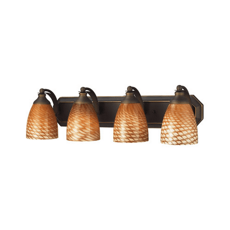 Bathroom Vanity 4 Light With Aged Bronze Finish Cocoa Glass Medium Base 27 inch 240 Watts - World of Lamp
Bathroom Vanity 4 Light With Aged Bronze Finish Cocoa Glass Medium Base 27 inch 240 Watts - World of Lamp