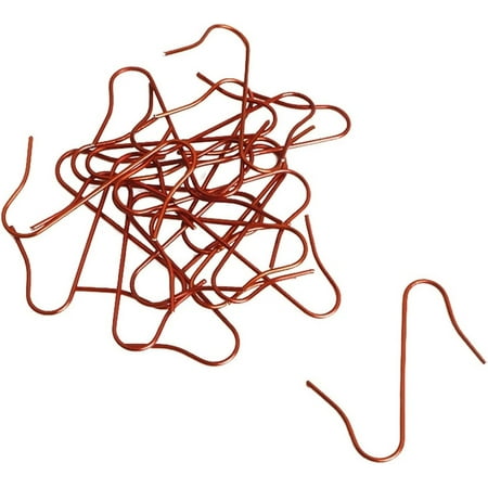 s Hooks 100PCS Metal Ornament Hooks S-Shaped Swirl Hanger Christmas Tree Decoration Accessories s Hooks for Hanging (Color : Red Size : One Size)
s Hooks 100PCS Metal Ornament Hooks S-Shaped Swirl Hanger Christmas Tree Decoration Accessories s Hooks for Hanging (Color : Red Size : One Size)
