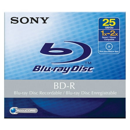 Sony Bnr25ahe Bd-r Blu-ray Recordable Disc