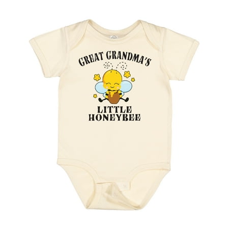 Inktastic Cute Bee Great Grandma s Little Honeybee with Stars Gift Baby Boy or Baby Girl Bodysuit
Inktastic Cute Bee Great Grandma s Little Honeybee with Stars Gift Baby Boy or Baby Girl Bodysuit
