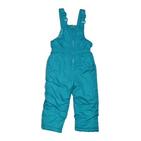 Pre-Owned Pink Platinum Girl s Size 3T Snow Pants With Bib