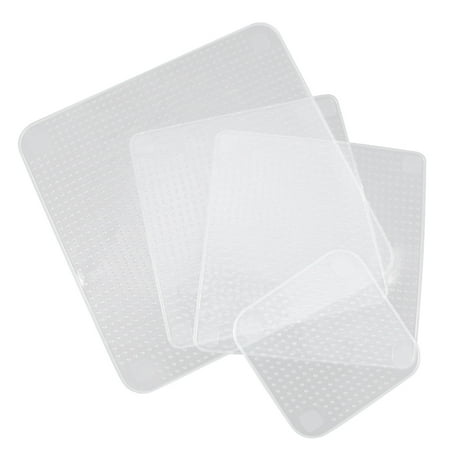 NICEXMAS 4pcs Silicone Fresh Keeping Film Square Perservative Film Seal Bowl Covers Size S M L
NICEXMAS 4pcs Silicone Fresh Keeping Film Square Perservative Film Seal Bowl Covers Size S M L