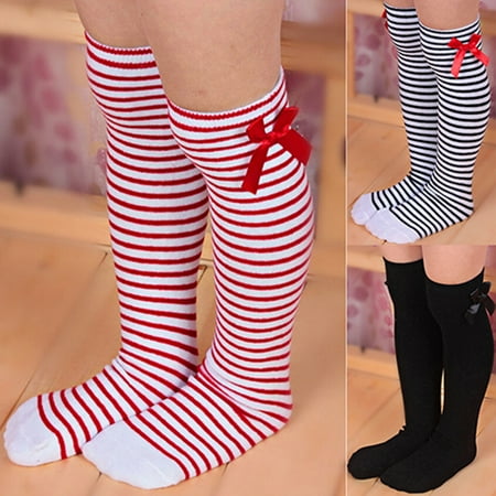 Kaesi Girls Cotton Knee Length Socks Kids Children Bowknot Striped Winter Leg Warmers
Kaesi Girls Cotton Knee Length Socks Kids Children Bowknot Striped Winter Leg Warmers
