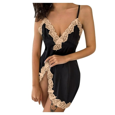 Fashion Women Sleeveless Lace Loose Camisole Casual V-Neck Home Sleep Dress sexy lingerie for women strappy lingerie sexy womens lingerie
Fashion Women Sleeveless Lace Loose Camisole Casual V-Neck Home Sleep Dress sexy lingerie for women strappy lingerie sexy womens lingerie