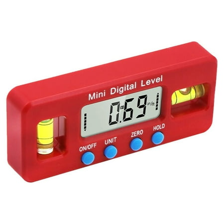 1Pc 100mm Mini Digital Display Inclinometer Inclination Box Goniometer Angle Meter with Battery
1Pc 100mm Mini Digital Display Inclinometer Inclination Box Goniometer Angle Meter with Battery