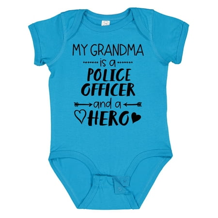 Inktastic My Grandma is a Police Officer and a Hero Gift Baby Boy or Baby Girl Bodysuit
Inktastic My Grandma is a Police Officer and a Hero Gift Baby Boy or Baby Girl Bodysuit