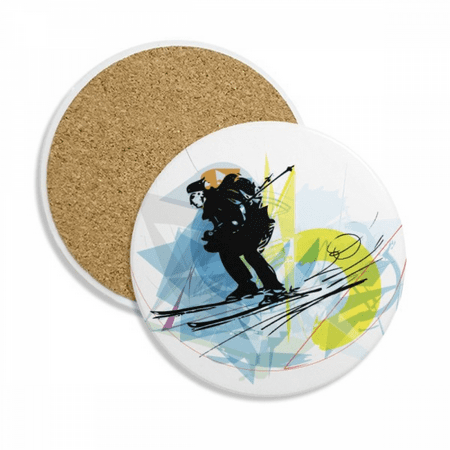 Sport Athletes Skiing Sports Watercolor Sketch Coaster Cup Mug Tabletop Protection Absorbent Stone
Sport Athletes Skiing Sports Watercolor Sketch Coaster Cup Mug Tabletop Protection Absorbent Stone