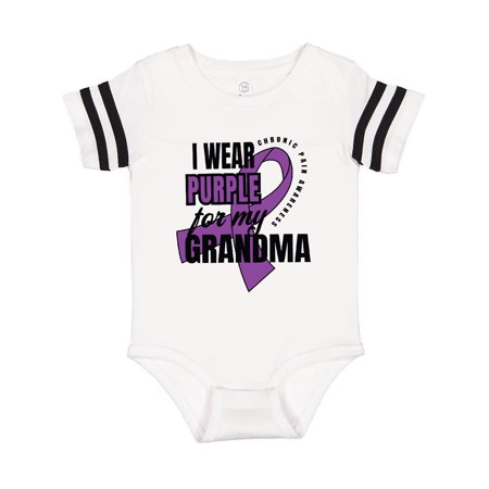 Inktastic Chronic Pain I Wear Purple For My Grandma Gift Baby Boy or Baby Girl Bodysuit
Inktastic Chronic Pain I Wear Purple For My Grandma Gift Baby Boy or Baby Girl Bodysuit