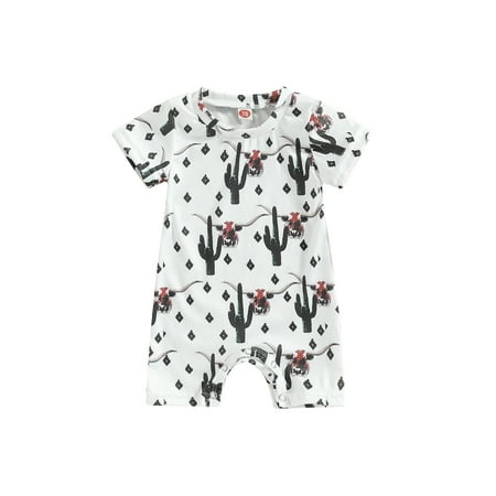 Infant Baby Girls Boys Romper Cow Print Short Sleeve Crew Neck Snap Closure Jumpsuits Summer Newborn Bodysuits
Infant Baby Girls Boys Romper Cow Print Short Sleeve Crew Neck Snap Closure Jumpsuits Summer Newborn Bodysuits