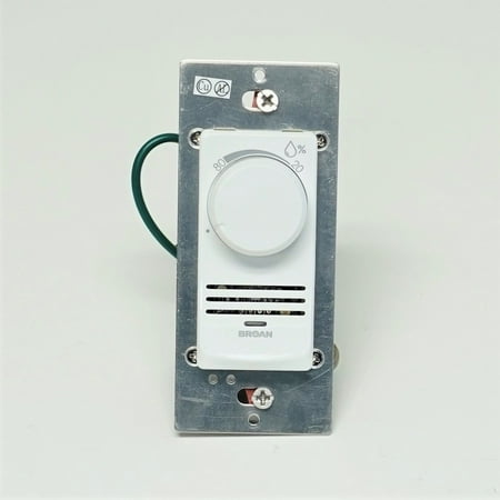 Broan-NuTone DD500W Dehumidistat Wall Control Switch for Any Ventilation Fan