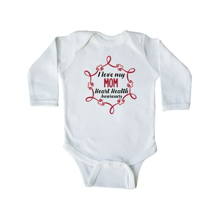 Inktastic I Love My Mom Heart Health Awareness Gift Baby Boy or Baby Girl Long Sleeve Bodysuit
Inktastic I Love My Mom Heart Health Awareness Gift Baby Boy or Baby Girl Long Sleeve Bodysuit