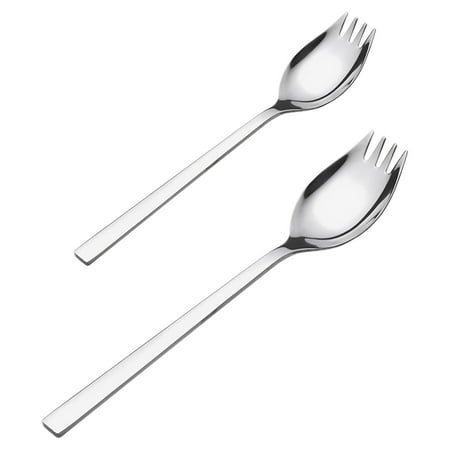 Xing 2pcs Stainless Steel Long Handle Salad Spoons Household Fork Spoons Home Sporks
Xing 2pcs Stainless Steel Long Handle Salad Spoons Household Fork Spoons Home Sporks
