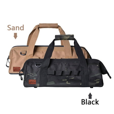 Aibecy Camping Tool Bag Large Capacity Wide Mouth Storage Tool Bag Water Resistant Gear Bag Sturdy Bottom
Aibecy Camping Tool Bag Large Capacity Wide Mouth Storage Tool Bag Water Resistant Gear Bag Sturdy Bottom