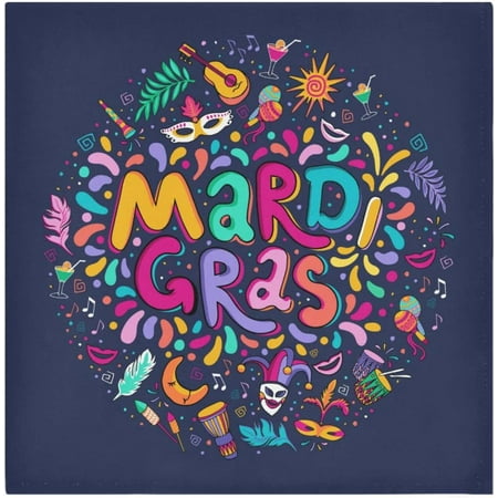 Hyjoy 20 In Mardi Gras Cloth Napkins Set of 6 Reusable Washable Polyester Dinner Table Napkins for Family Kitchen Dining Party Decor
Hyjoy 20 In Mardi Gras Cloth Napkins Set of 6 Reusable Washable Polyester Dinner Table Napkins for Family Kitchen Dining Party Decor