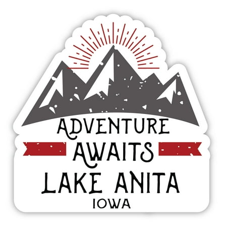 Lake Anita Iowa Souvenir 4-Inch Magnet Adventure Awaits Design