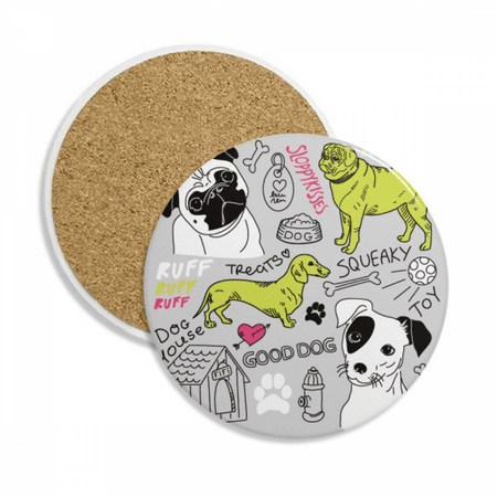 Cartoon Dog Text Toy Illustration Pattern Coaster Cup Mug Tabletop Protection Absorbent Stone
Cartoon Dog Text Toy Illustration Pattern Coaster Cup Mug Tabletop Protection Absorbent Stone